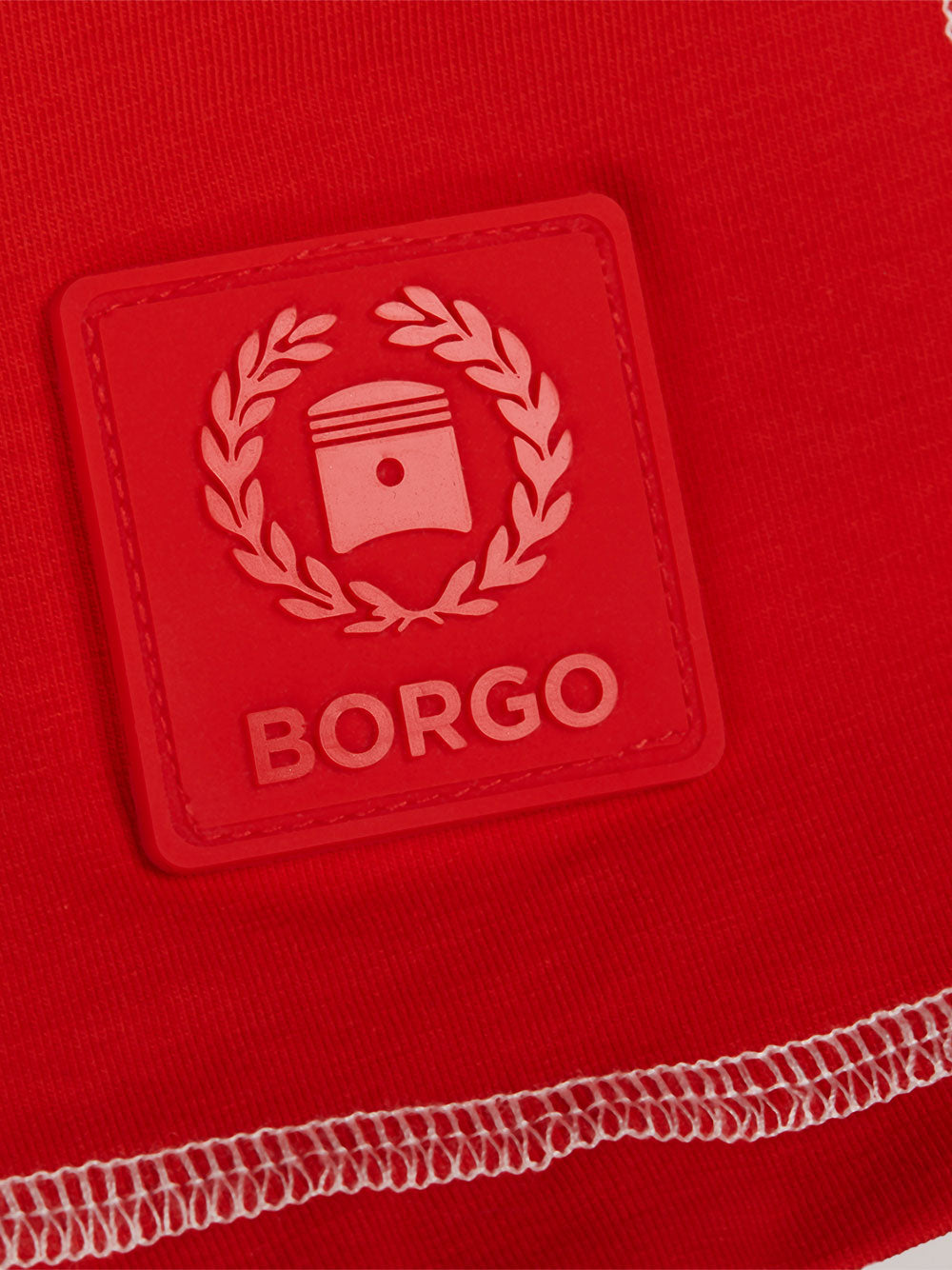 BORGO Andalusia Longlap Rosso T-Shirt