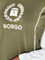 BORGO Andalusia Langarm T-Shirt oliv
