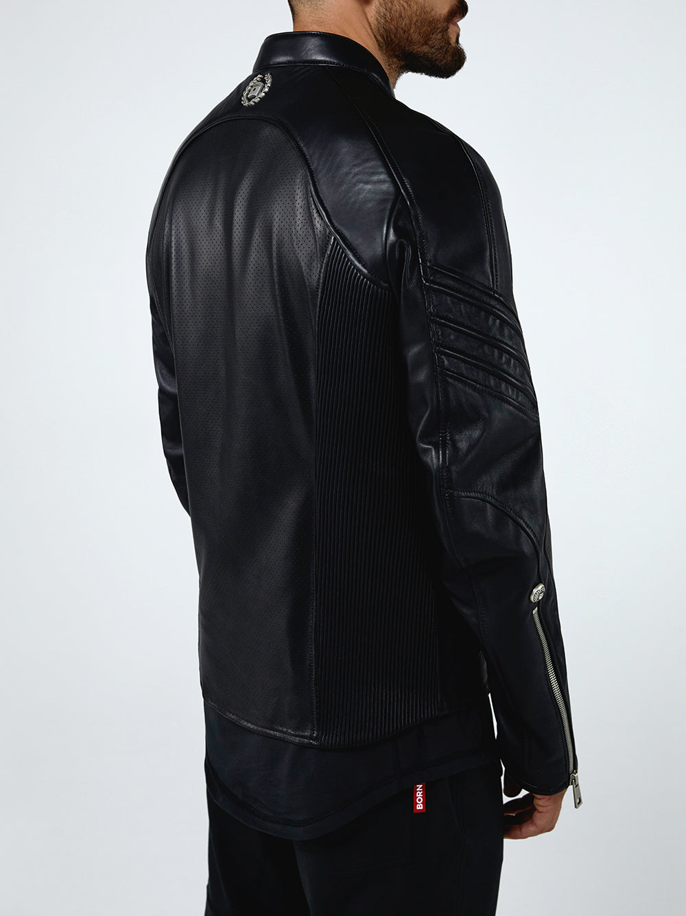 BORGO Mugello Nero Leather Jacket