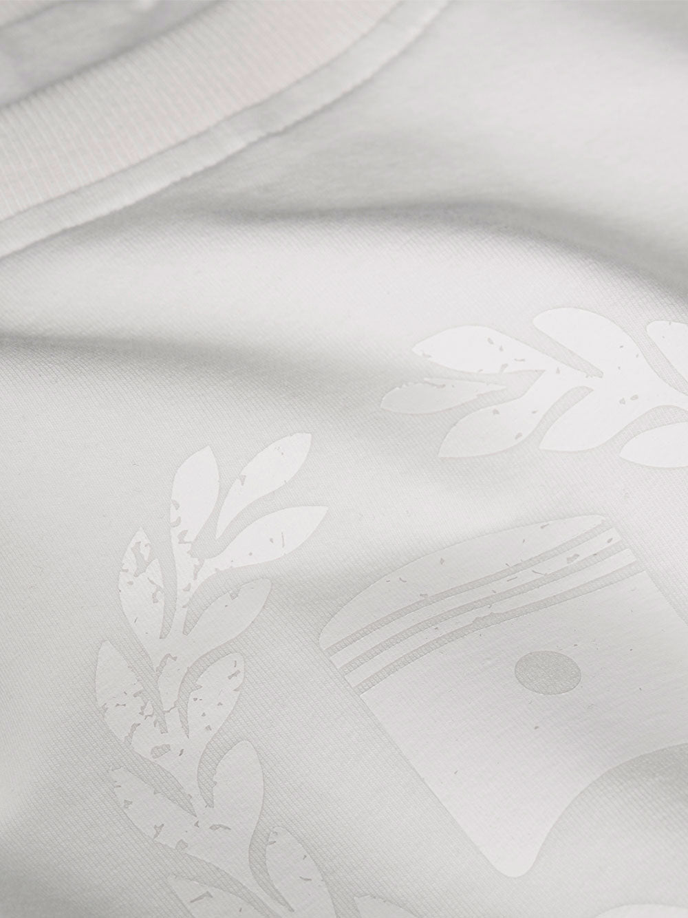 BORGO Andalusia Longlap Bianco T-Shirt